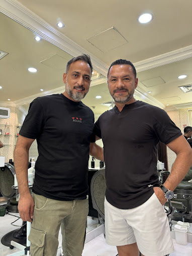 Premium men's haircut Dubai - Expert barbers at luxury salon Palm Jumeirah