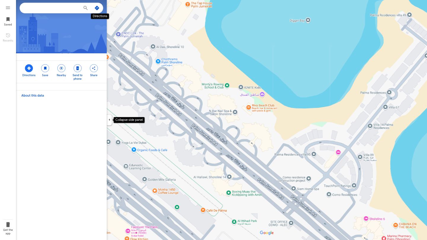 Best Barber Palm Jumeirah - Kalm Grooming Location at Riva Beach Club on Google Maps